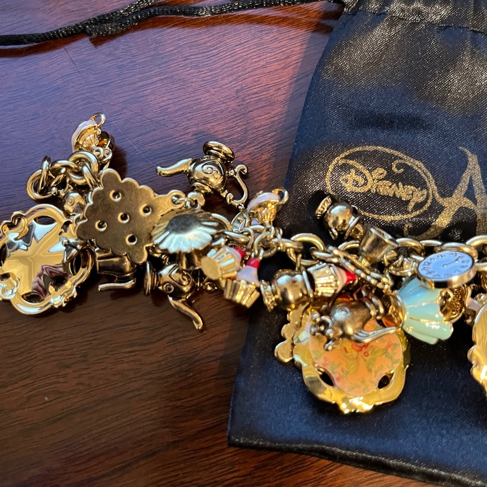 Disney x Tom Binns Alice in Wonderland Tea Party Charm Bracelet - Picture 6 of 10